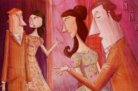 ilustracion La importancia de llamarse Ernesto: Malentendido