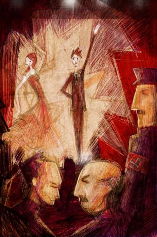 ilustracion ¡Ay, Carmela!: Un público difícil