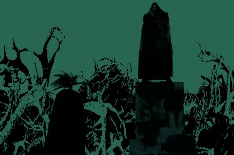 ilustracion Don Juan: La estatua del Comendador