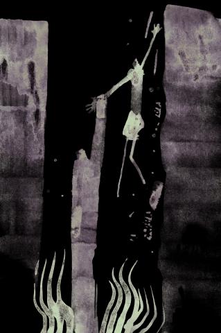 ilustracion Don Juan: Caída al infierno