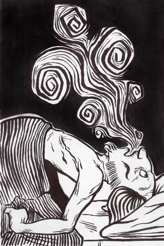 ilustracion La muerte de Iván Ilich: El último aliento