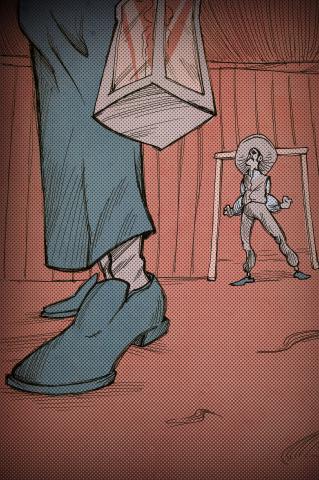 ilustracion La perla: El médico