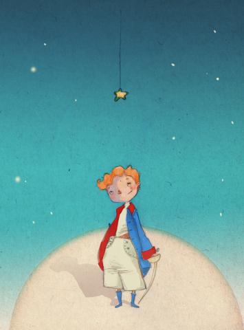ilustracion El principito: El principito