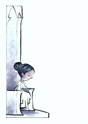 ilustracion La historia interminable: La Emperatriz Infantil