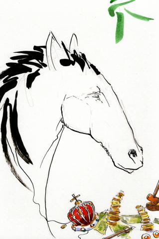 ilustracion Los viajes de Gulliver: Gulliver habla sobre la forma de vida de su país