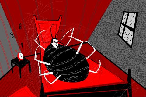 ilustracion La metamorfosis: El sueño angustioso de Gregorio Samsa