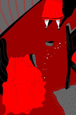 ilustracion La metamorfosis: Grete asume los cuidados que precisa Gregorio