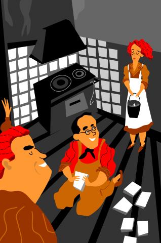 ilustracion La plaza del Diamante: La reforma del piso