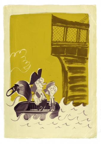 ilustracion La isla del tesoro: De regreso a La Hispaniola