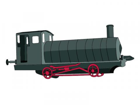 ilustracion Locomotora