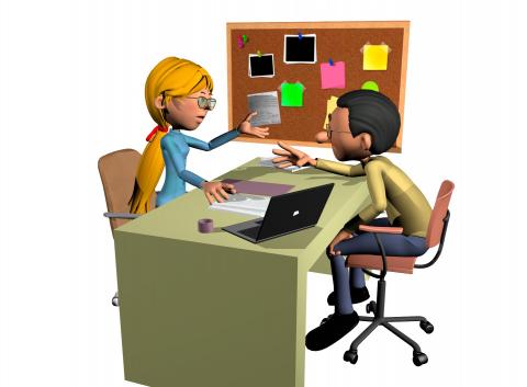 ilustracion Padres y profesores