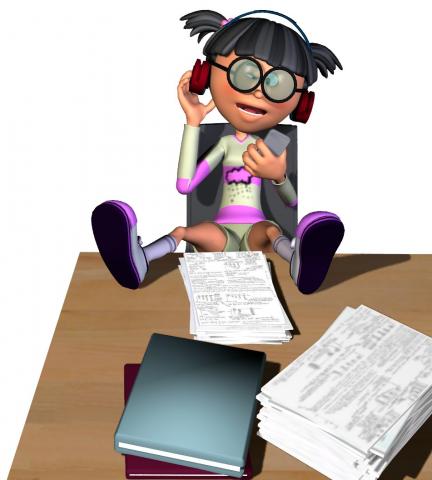 ilustracion ¿Saben estudiar?