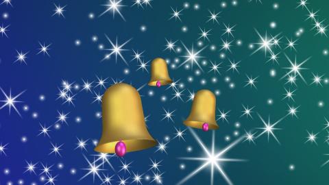 ilustracion Campanas navideñas