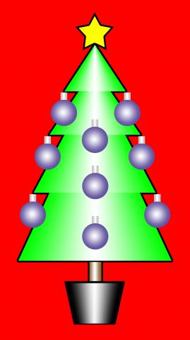 ilustracion Árbol de Navidad