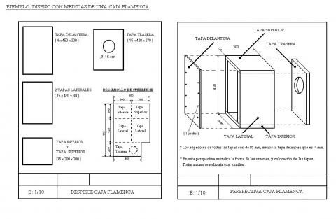 ilustracion Caja flamenca
