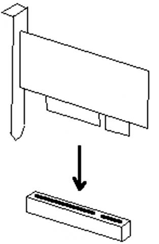 ilustracion Instalación de tarjeta gráfica