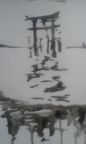 ilustracion Tinta china