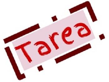 ilustracion Cartel de Tarea