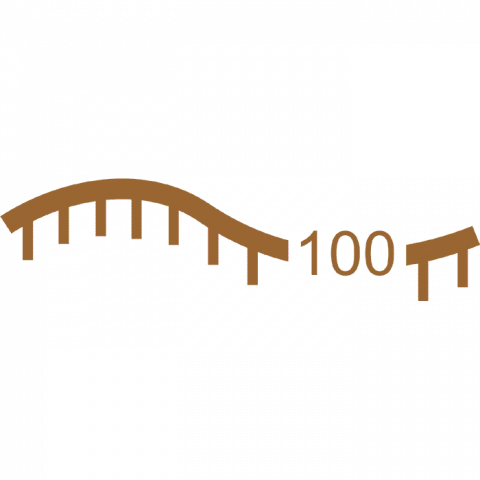 ilustracion Líneas de depresión generales (cada 100 m)