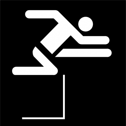 ilustracion Salto de vallas