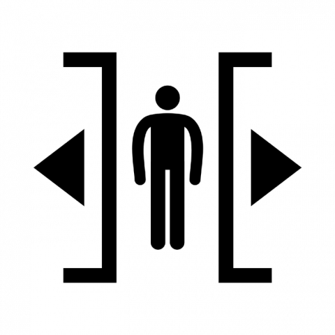 ilustracion Abrir puertas (ascensor)