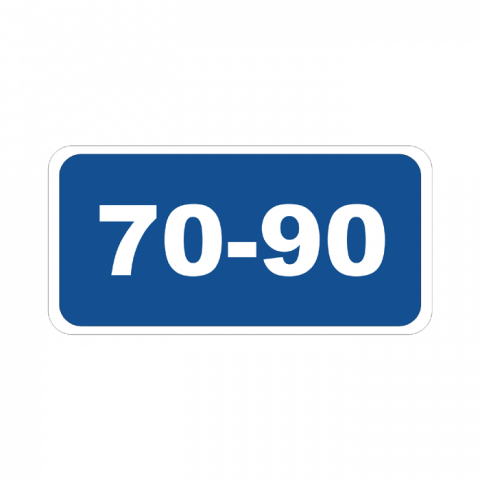 ilustracion Intervalo aconsejado de velocidades