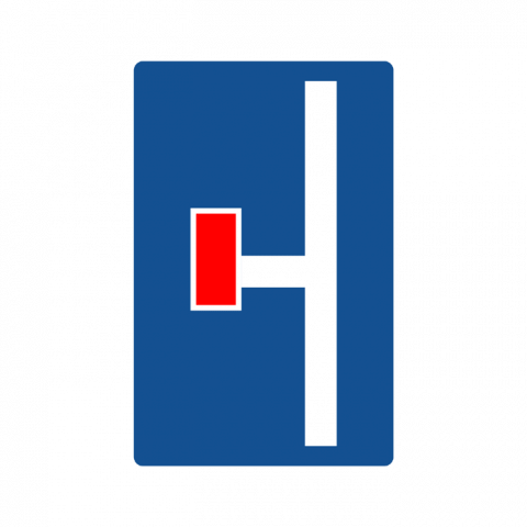 ilustracion Preseñalización de calzada sin salida (2)