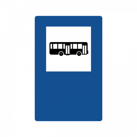 ilustracion Parada de autobuses