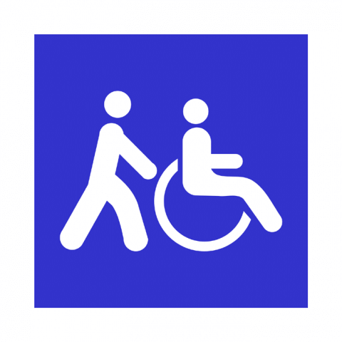 ilustracion Asistencia para discapacitados