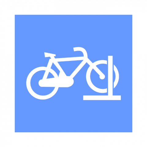 ilustracion Zona para aparcar bicicletas