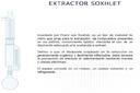 Elementos y funcionamiento del extractor Soxhlet
