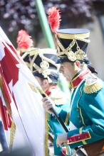 image Recreación de la Guerra de la Independencia en Segovia: Demostración de disparos de armas de las tropas españolas