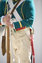 image Recreación de la Guerra de la Independencia en Segovia: Demostración de disparos de armas de las tropas españolas