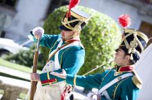 image Recreación de la Guerra de la Independencia en Segovia: Demostración de disparos de armas de las tropas españolas