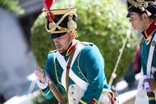 image Recreación de la Guerra de la Independencia en Segovia: Demostración de disparos de armas de las tropas españolas