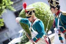 image Recreación de la Guerra de la Independencia en Segovia: Demostración de disparos de armas de las tropas españolas
