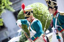 image Recreación de la Guerra de la Independencia en Segovia: Demostración de disparos de armas de las tropas españolas