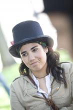 image Recreación de la Guerra de la Independencia en Segovia: Mujer civil guerrillera que participó en la Batalla de Bailén