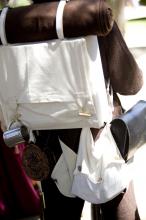 image Recreación de la Guerra de la Independencia en Segovia: Detalle del traje de un civil organizado militarmente