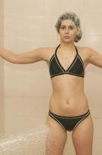 image Chorros a presión: posición frontal zona trocantérea (cartuchera)