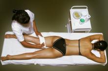 image Vendas frías: secado tendido prono