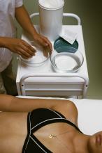 image Vendas frías: preparación de la mascarilla