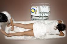 image Exfoliación mecánica: retirada de sabanilla de plástico