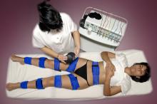 image Gimnasia pasiva: extensión del gel conductor