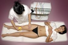 image Gimnasia pasiva: limpieza de gel conductor