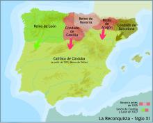 ilustracion La Reconquista, siglo XI 