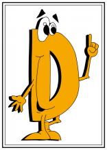 ilustracion Letra D