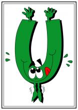 ilustracion Letra U