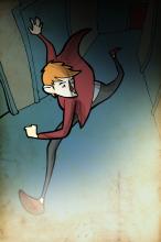 ilustracion El guardián entre el centeno: Escapa de Antolliny