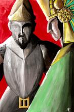 ilustracion Canto General: Cortés